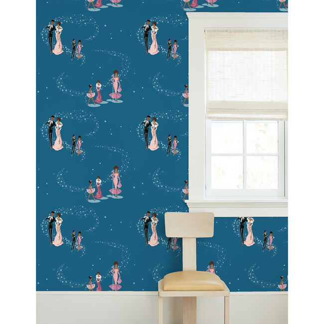 Barbie Starlight Christie Removable Wallpaper, Cadet Blue - Wallpaper - 2