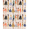 Barbie Vintage Illustration Removable Wallpaper, Oyster - Wallpaper - 1 - thumbnail