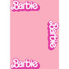 Barbie 80s Logo Traditional Wallpaper, Bubblegum - Wallpaper - 3