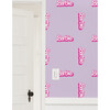 Barbie 80s Logo Removable Wallpaper, Lavender - Wallpaper - 3