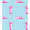 Barbie 80s Logo Traditional Wallpaper, Baby Blue - Wallpaper - 1 - thumbnail