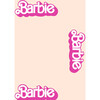 Barbie 80s Logo Traditional Wallpaper, Peach - Wallpaper - 3