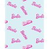 Barbie Logo Mix Removable Wallpaper, Pale Blue - Wallpaper - 1 - thumbnail