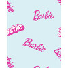 Barbie Logo Mix Removable Wallpaper, Pale Blue - Wallpaper - 3