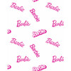 Barbie Logo Mix Traditional Wallpaper, White - Wallpaper - 1 - thumbnail