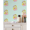 Rainbow Barbie Traditional Wallpaper, Seafoam - Wallpaper - 2