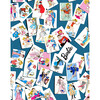 Barbie Trading Cards Removable Wallpaper, Cadet Blue - Wallpaper - 1 - thumbnail