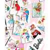 Barbie Trading Cards Removable Wallpaper, Pink - Wallpaper - 3