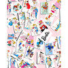 Barbie Trading Cards Traditional Wallpaper, Pink - Wallpaper - 1 - thumbnail