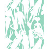 Barbie Fashionista Silhouette Removable Wallpaper, Caribbean - Wallpaper - 3