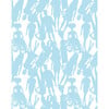 Barbie Fashionista Silhouette Traditional Wallpaper, Baby Blue - Wallpaper - 1 - thumbnail