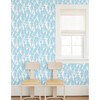 Barbie Fashionista Silhouette Traditional Wallpaper, Baby Blue - Wallpaper - 2