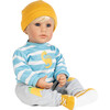 Toddlertime Dino Boy Baby Doll, Doll Clothes & Accessories Set - Dolls - 1 - thumbnail