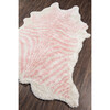 Kalahari Faux Shag Hand-Tufted Rug, Pink - Rugs - 6 - thumbnail
