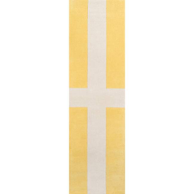 Delmar Chevalier Hand-Tufted Wool Rug, Yellow