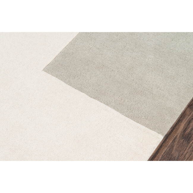 Delmar Chevalier Hand-Tufted Wool Rug, Grey - Rugs - 5