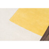 Delmar Chevalier Hand-Tufted Wool Rug, Yellow - Rugs - 4