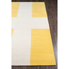 Delmar Chevalier Hand-Tufted Wool Rug, Yellow - Rugs - 5