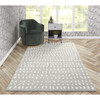 Delmar Boho Dots Hand-Tufted Wool Rug, Grey - Rugs - 2