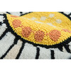 Daisy Hand-Hooked Rug, Ivory - Rugs - 3