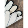 Daisy Hand-Hooked Rug, Ivory - Rugs - 4