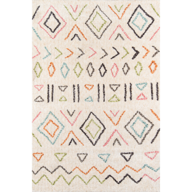 Bungalow Wes Rug, Ivory - Rugs - 1