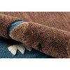 Atticus Teddy Hand-Tufted Wool Rug, Navy - Rugs - 3