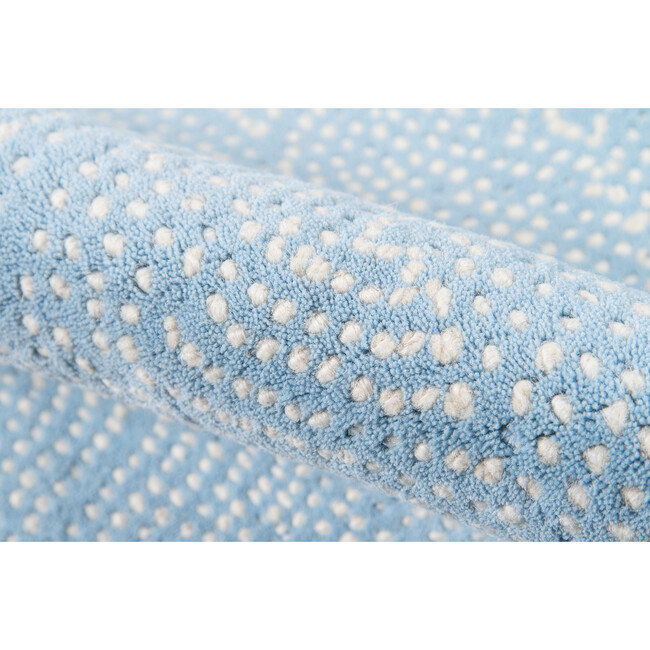 Roman Holiday Via del Corso Rug, Light Blue - Rugs - 3