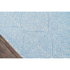 Roman Holiday Via del Corso Rug, Light Blue - Rugs - 6