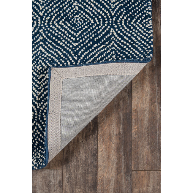 Roman Holiday Via del Corso Rug, Navy - Rugs - 5