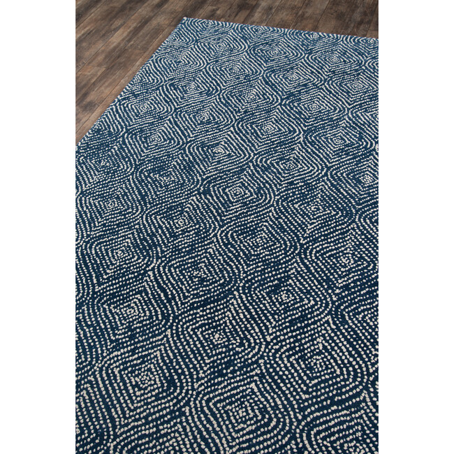 Roman Holiday Via del Corso Rug, Navy - Rugs - 7