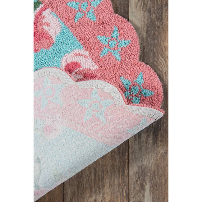 Petal Pup Scalloped Accent Rug, Multi - Rugs - 4