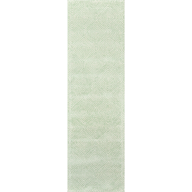 Roman Holiday Via del Corso Rug, Green - Rugs - 4