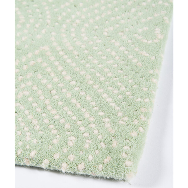 Roman Holiday Via del Corso Rug, Green - Rugs - 6