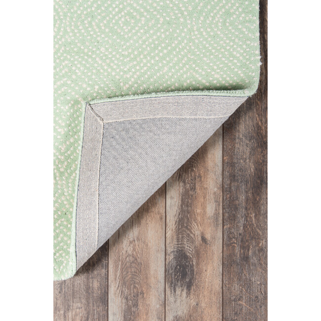 Roman Holiday Via del Corso Rug, Green - Rugs - 7