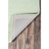 Roman Holiday Via del Corso Rug, Green - Rugs - 7