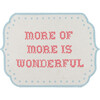 More of More Is Wonderful Accent Rug, Multi - Rugs - 1 - thumbnail