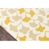 Under A Loggia Botanical Drift Rug, Gold - Rugs - 4