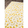 Under A Loggia Botanical Drift Rug, Gold - Rugs - 8