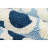 Under A Loggia Botanical Drift Rug, Blue - Rugs - 2