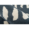 Delmar Boho Dots Hand-Tufted Wool Rug, Blue - Rugs - 5 - thumbnail
