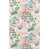 Chinoiserie Adventure Rug, Pink/Ivory - Rugs - 1 - thumbnail