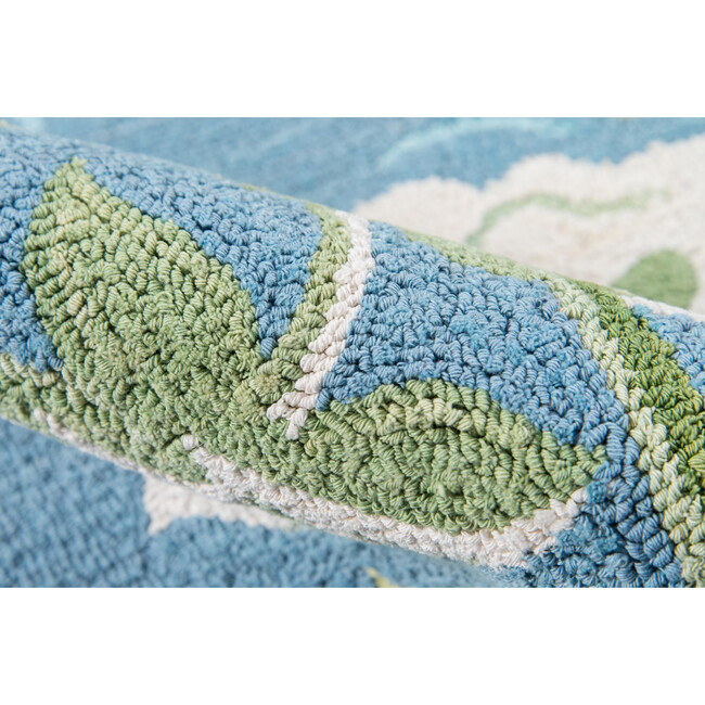 Chinoiserie Adventure Rug, Blue - Rugs - 4