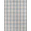 Marlborough Charles Plaid Handwoven Wool Rug, Light Blue - Rugs - 1 - thumbnail