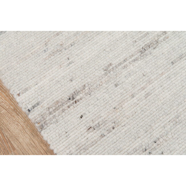 Richmond Collins Handwoven Wool Rug, Ivory - Rugs - 4