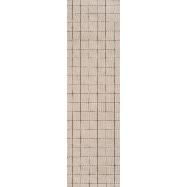 Marlborough Deerfield Check Rug, Ivory - Rugs - 3