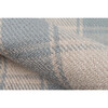 Marlborough Charles Plaid Handwoven Wool Rug, Light Blue - Rugs - 4