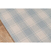 Marlborough Charles Plaid Handwoven Wool Rug, Light Blue - Rugs - 5