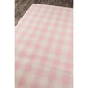 Marlborough Charles Plaid Handwoven Wool Rug, Pink - Rugs - 8