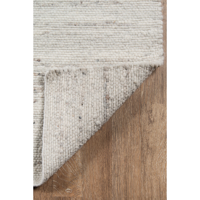 Richmond Collins Handwoven Wool Rug, Ivory - Rugs - 5